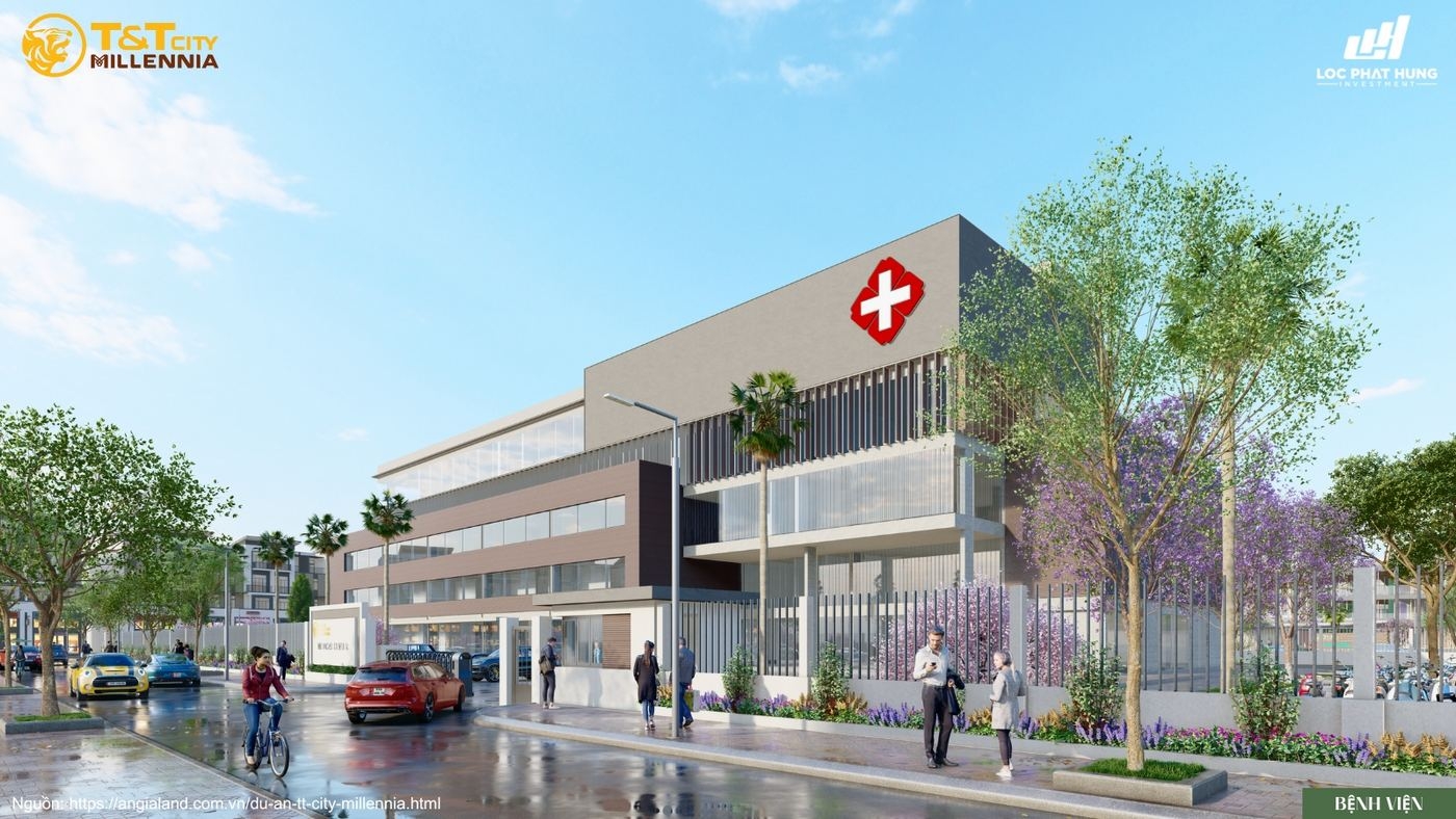 Phối Cảnh Bệnh Viện đa Khoa Quốc Tế Nội Khu T Amp;t City Millennia