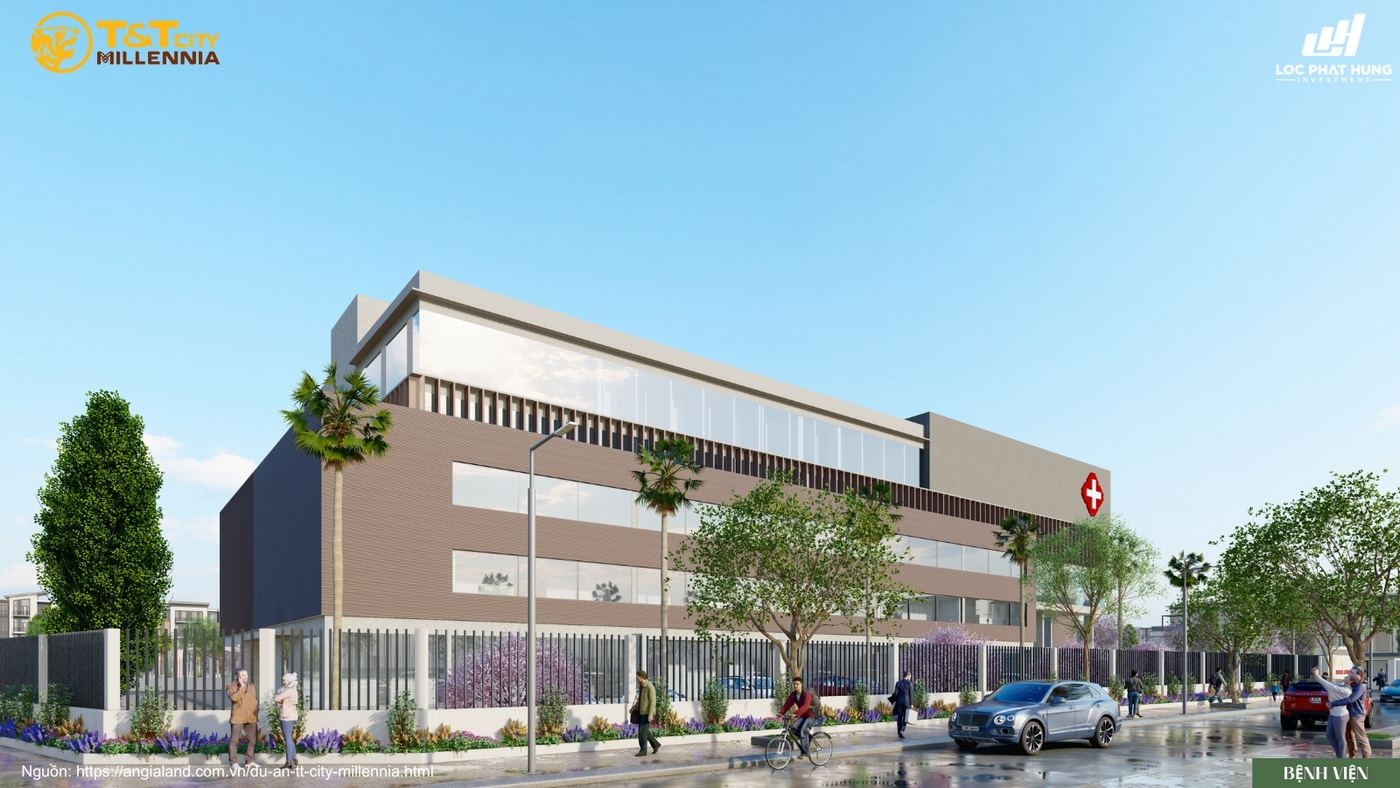 Phối Cảnh Bệnh Viện đa Khoa Quốc Tế Nội Khu T Amp;t City Millennia
