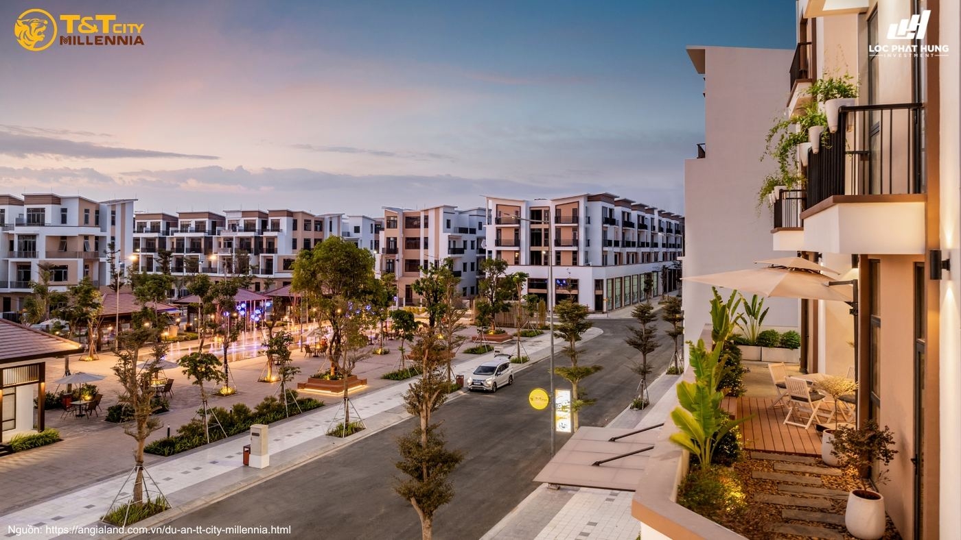 Cảnh Quan Không Gian Xanh Tại Đại đô Thị T Amp;t City Millennia
