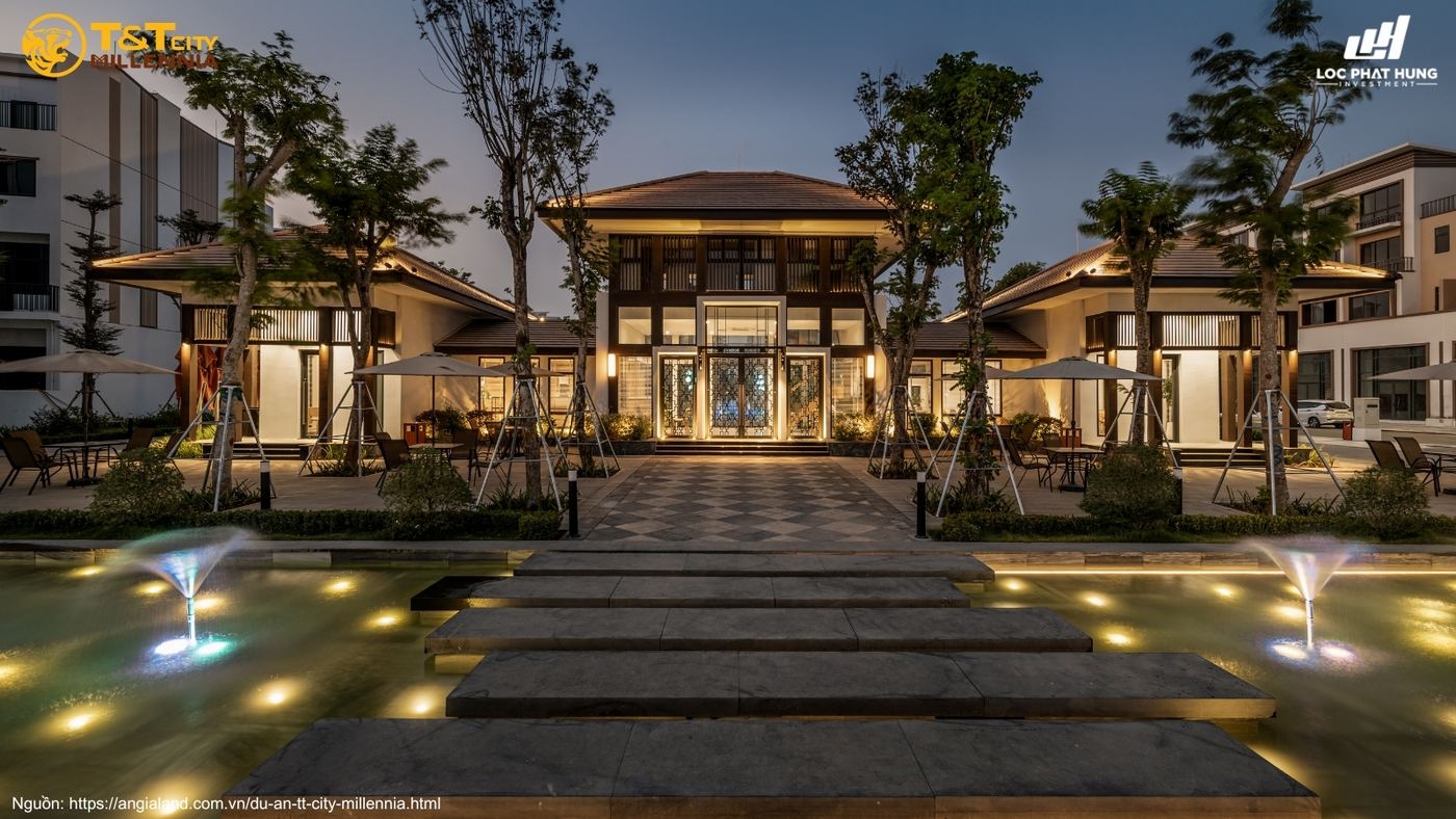 Cảnh Quan Không Gian Xanh Tại Đại đô Thị T Amp;t City Millennia