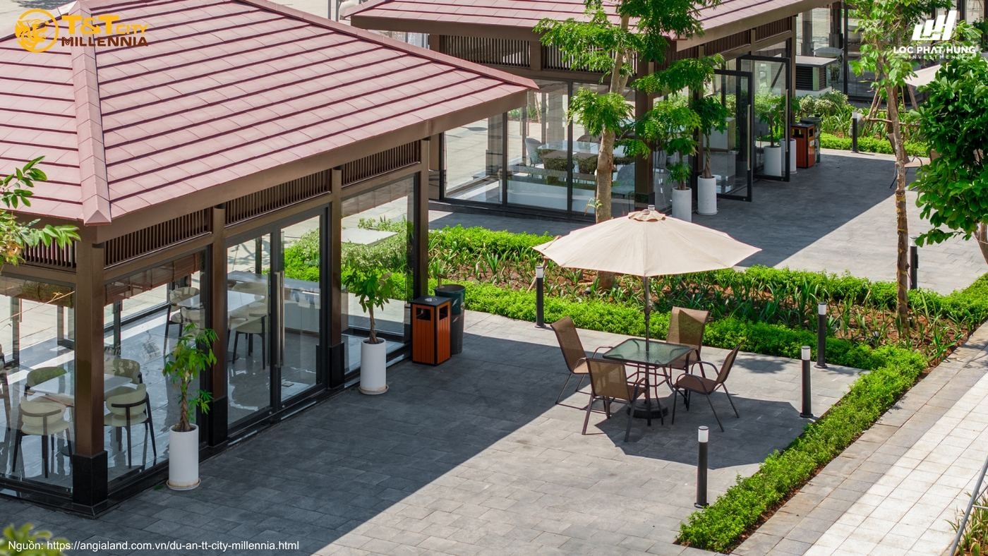 Cảnh Quan Không Gian Xanh Tại Đại đô Thị T Amp;t City Millennia