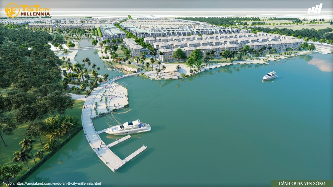 Phối Cảnh Công Viên Ven Sông 3 4km Tại T Amp;t City Millennia