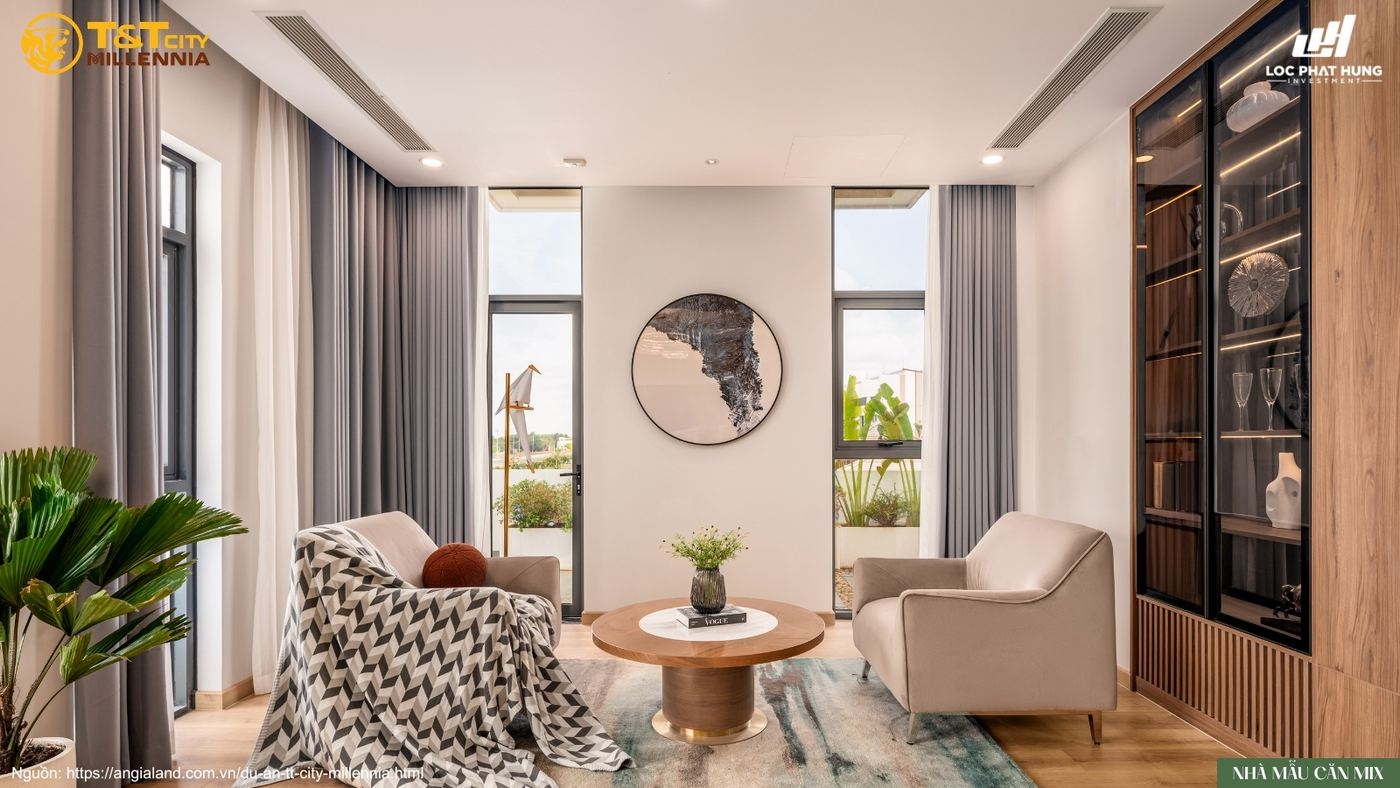 Nhà mẫu căn Mix Shophouse đa công năng tại T&T City Millennia