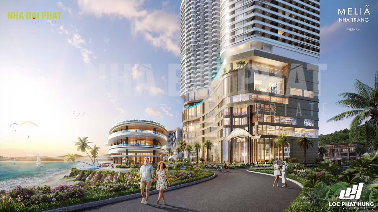 Phối cảnh tổng thể dự án Biệt thự, nhà phố căn hộ khách sạn Vega City Bãi Tiên Nha Trang chủ đầu tư KDI Holdings