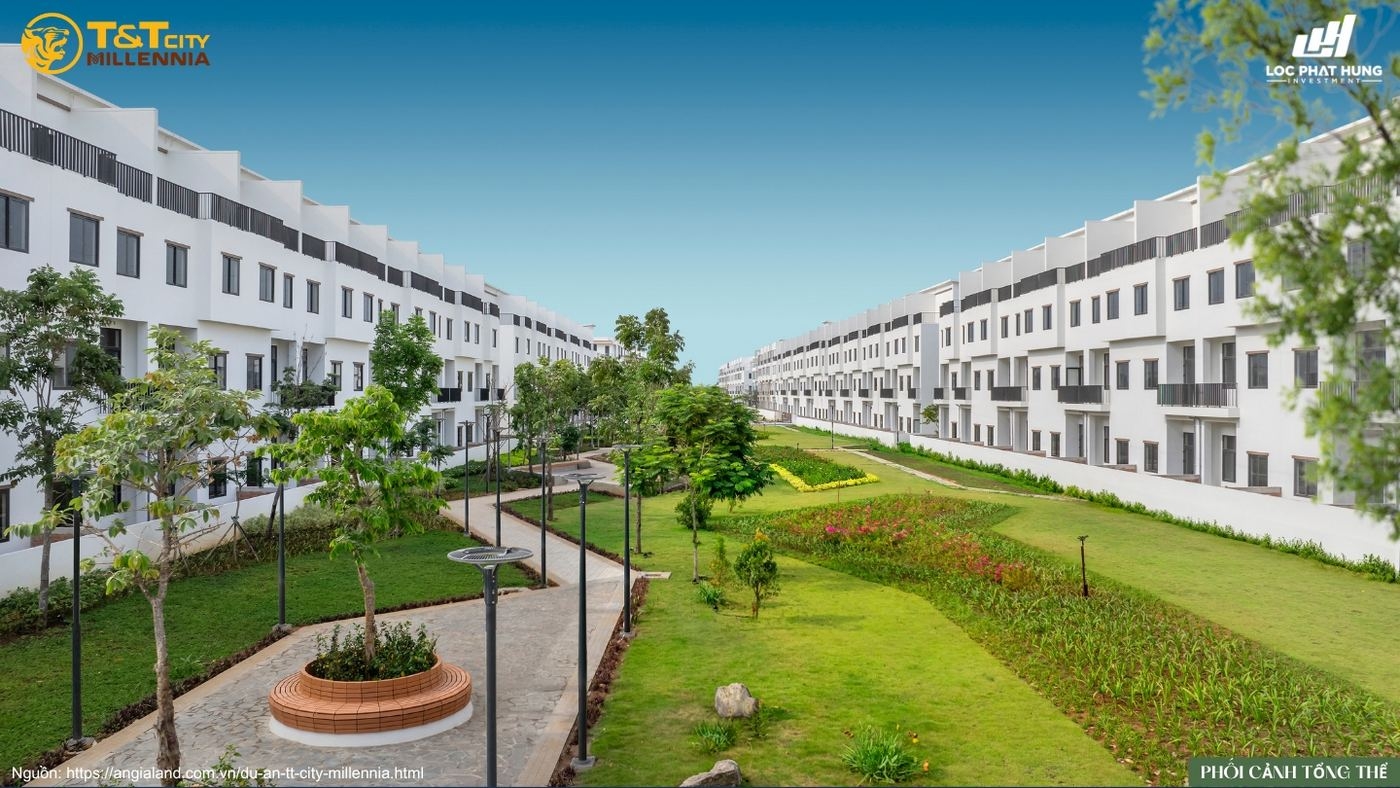 Phối cảnh tổng thể Đại đô thị T&T City Millennia 267ha tại Cần Giuộc