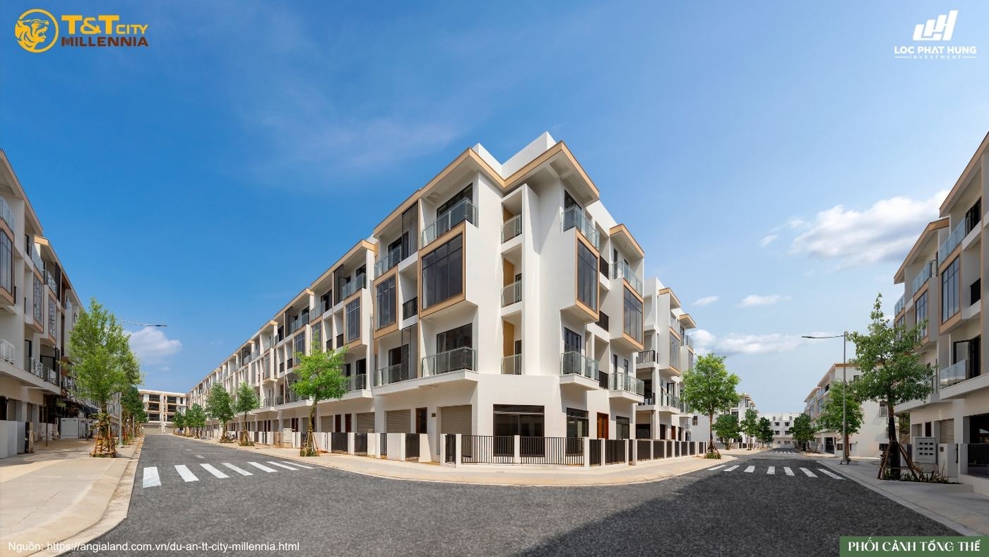 Phối cảnh tổng thể Đại đô thị T&T City Millennia 267ha tại Cần Giuộc