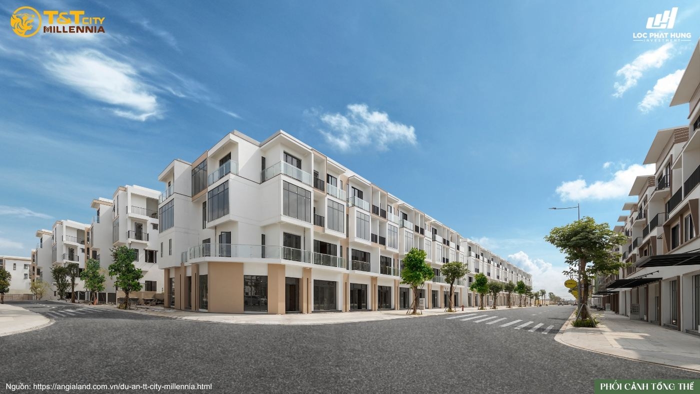 Phối cảnh tổng thể Đại đô thị T&T City Millennia 267ha tại Cần Giuộc