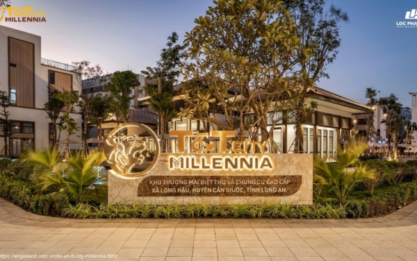 Phối cảnh tổng thể Đại đô thị T&T City Millennia 267ha tại Cần Giuộc
