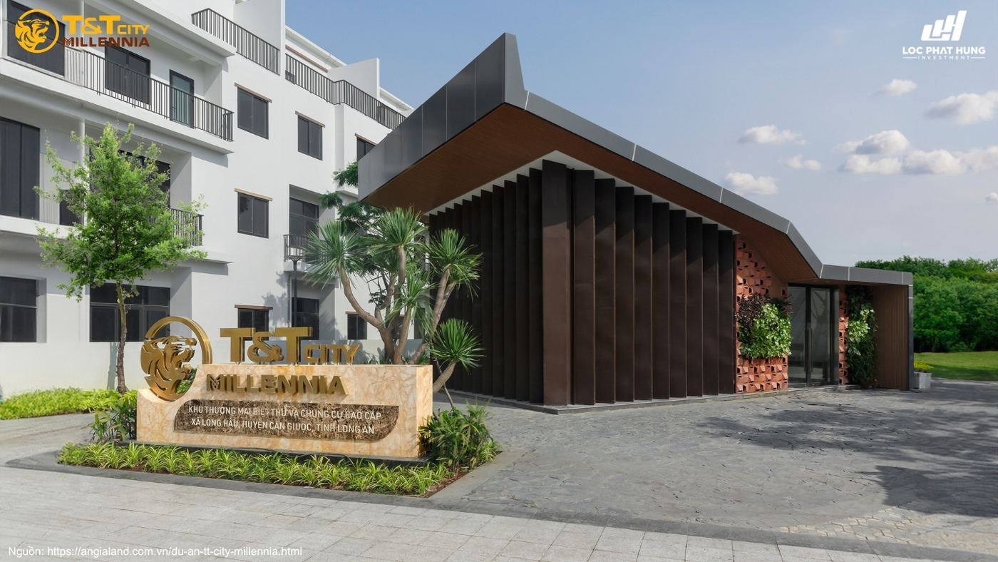 Phối cảnh tổng thể Đại đô thị T&T City Millennia 267ha tại Cần Giuộc