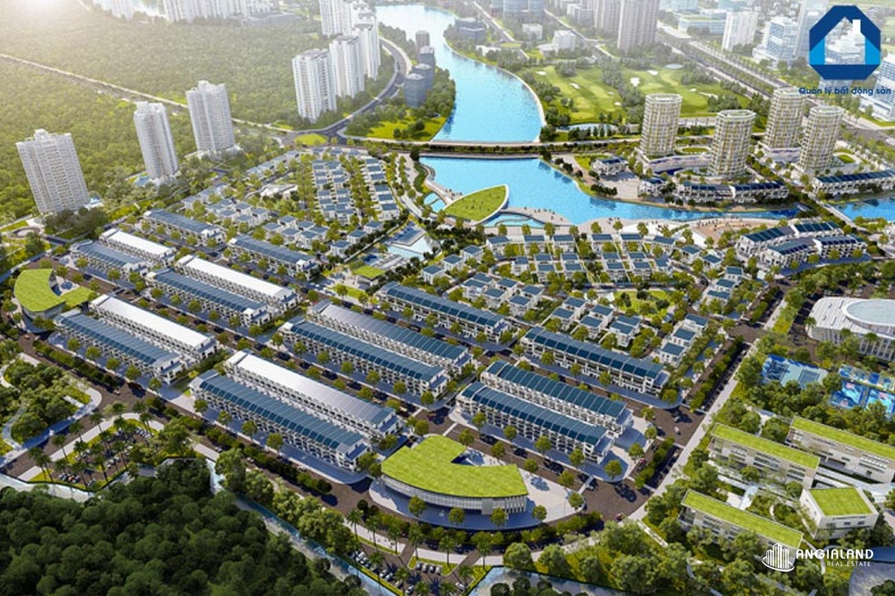 Phối cảnh tổng thể dự án Ecopark Hưng Yên.