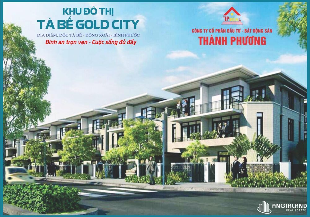 Phối cảnh tổng thể dự án Tà Bế Gold City Bình Phước