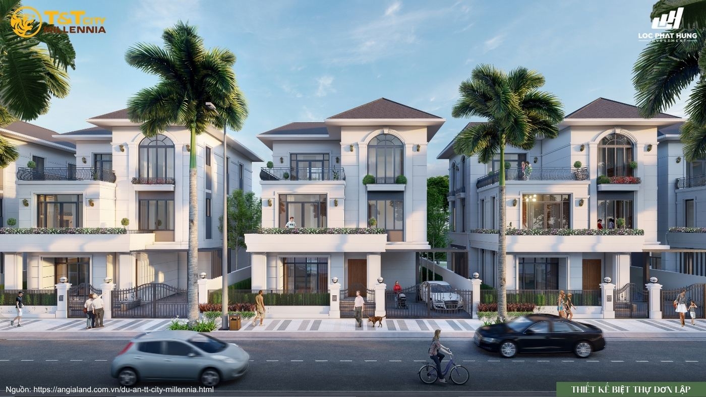 Thiết Kế Biệt Thự đơn Lập đẳng Cấp Tại T Amp;t City Millennia
