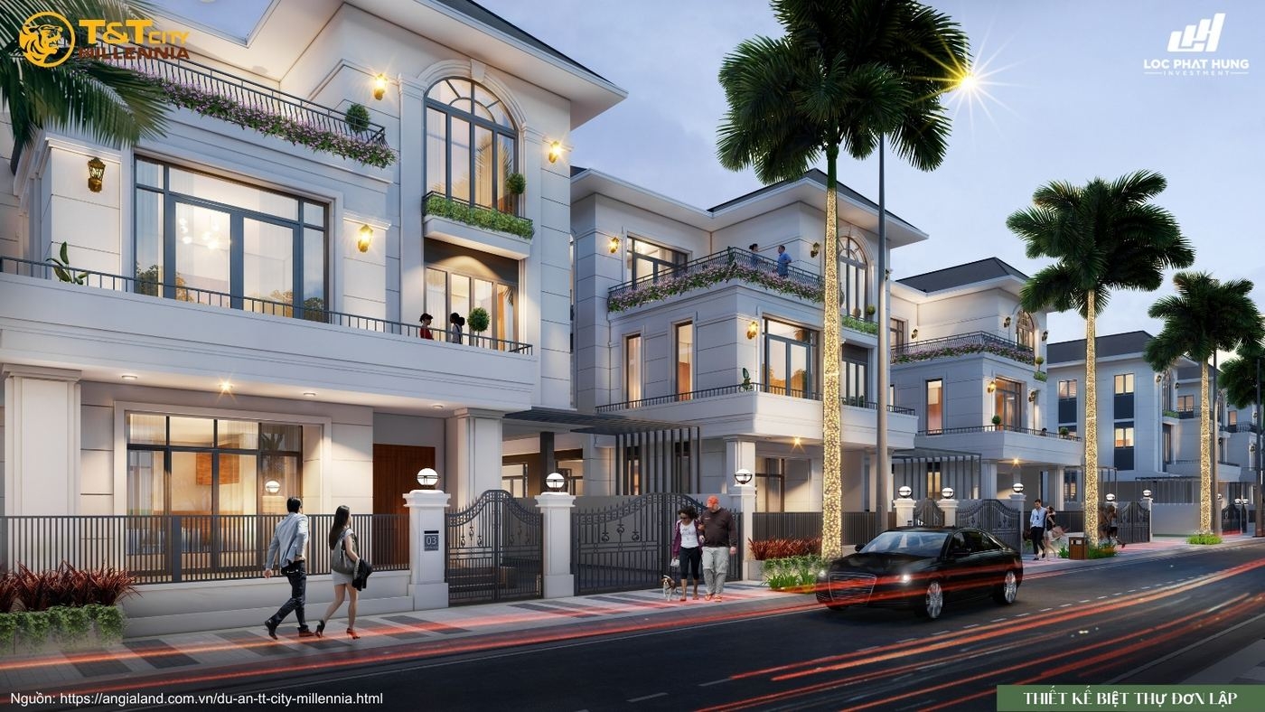Thiết Kế Biệt Thự đơn Lập đẳng Cấp Tại T Amp;t City Millennia