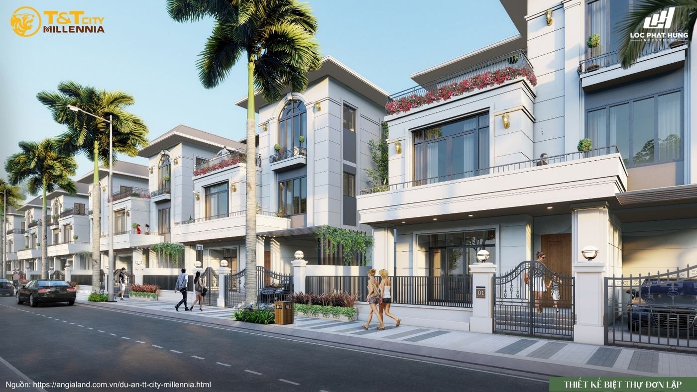 Thiết Kế Biệt Thự đơn Lập đẳng Cấp Tại T Amp;t City Millennia