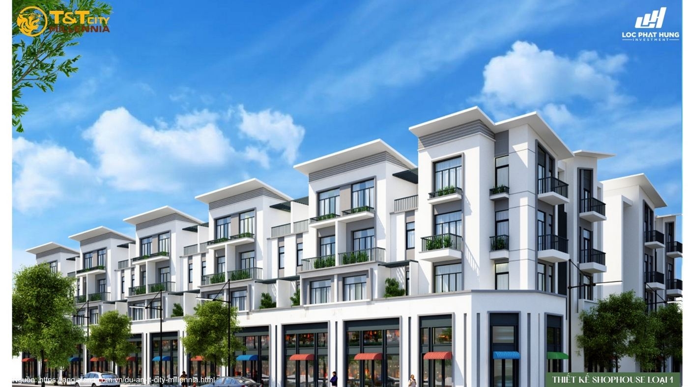Thiết Kế Chi Tiết Shophouse Loại 1 Tại T Amp;t City Millennia