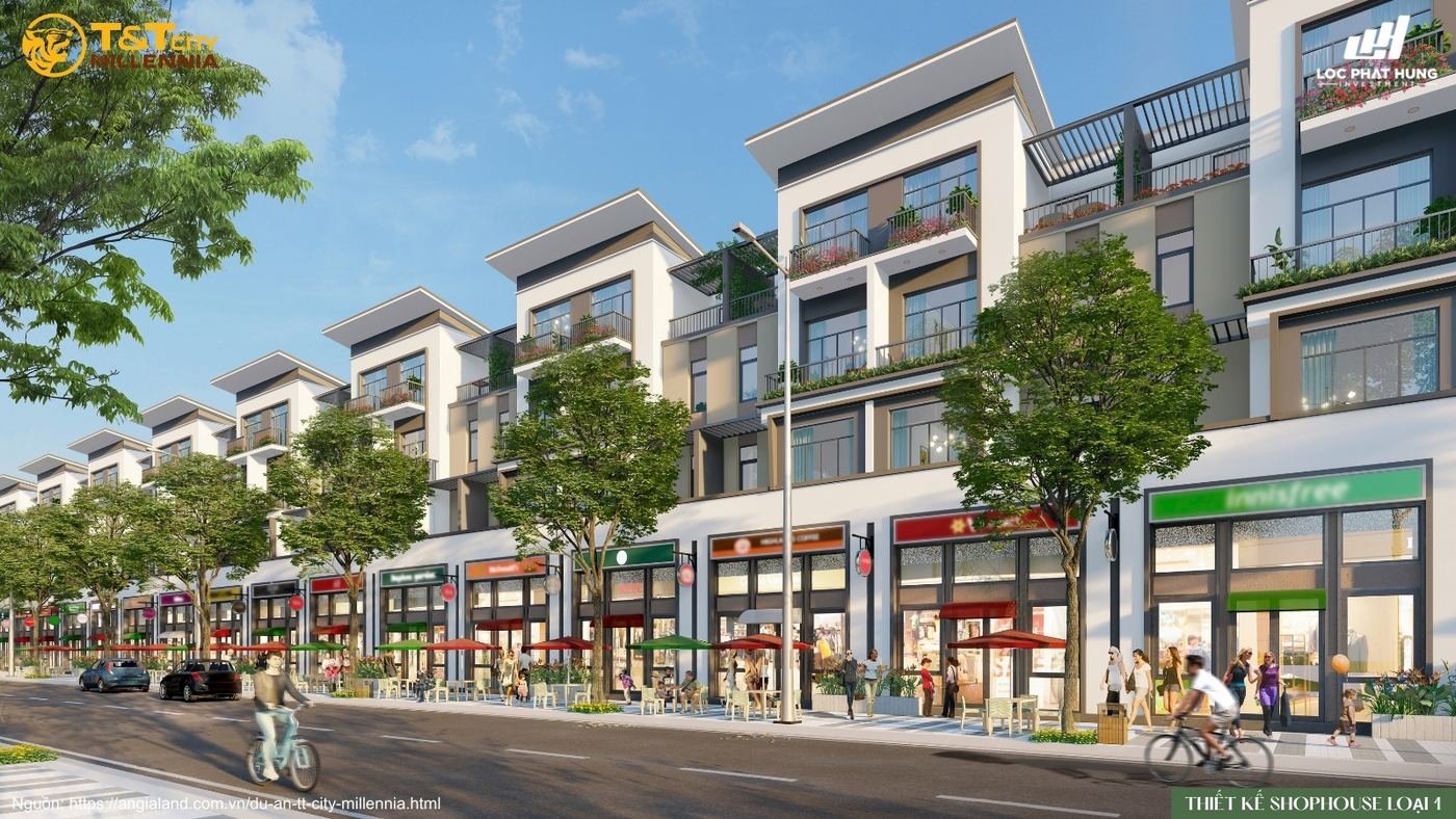Thiết Kế Chi Tiết Shophouse Loại 1 Tại T Amp;t City Millennia