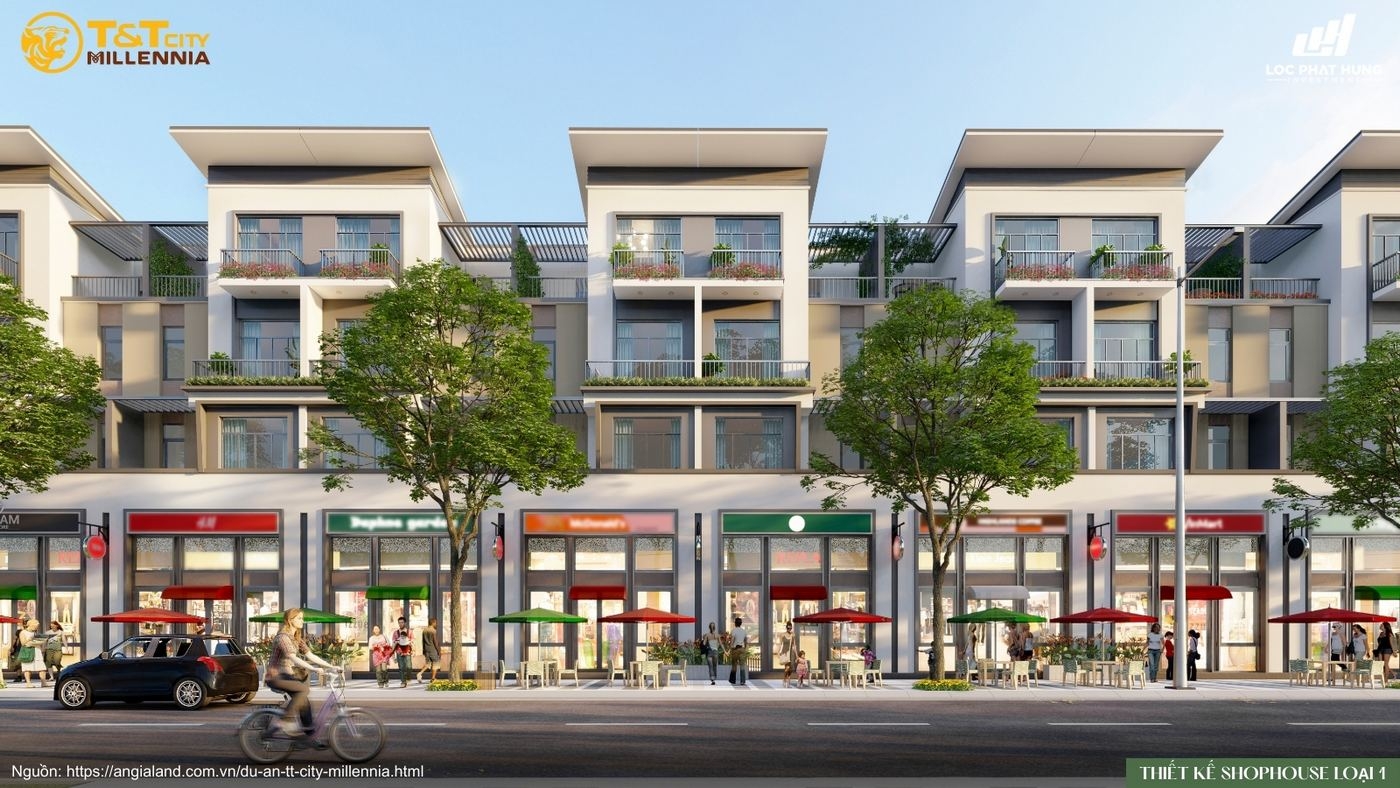 Thiết Kế Chi Tiết Shophouse Loại 1 Tại T Amp;t City Millennia