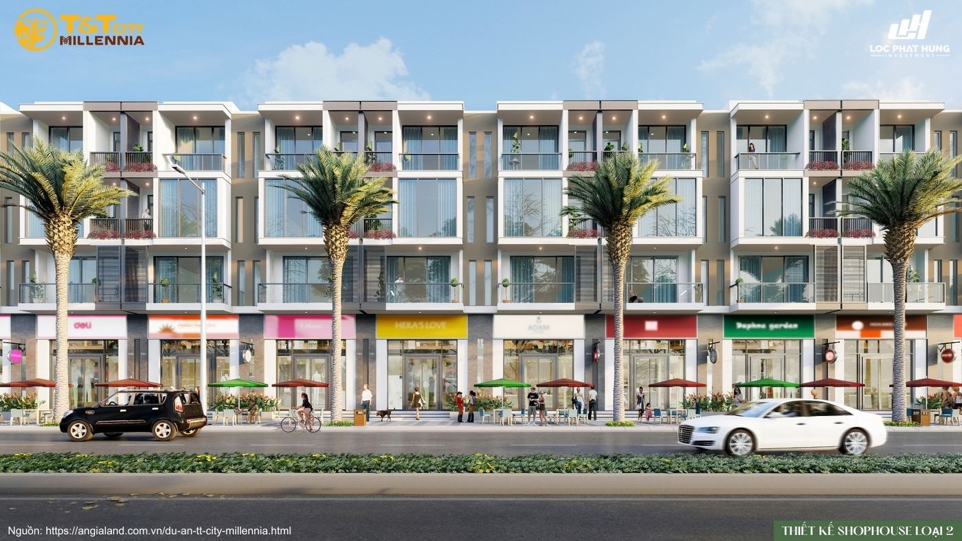 Thiết Kế Chi Tiết Shophouse Loại 2 Tại T Amp;t City Millennia