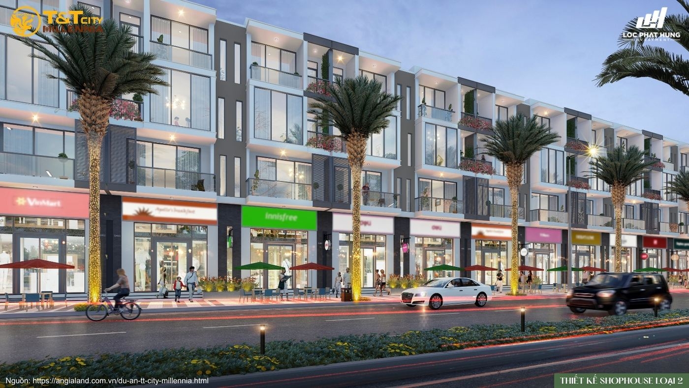 Thiết Kế Chi Tiết Shophouse Loại 2 Tại T Amp;t City Millennia