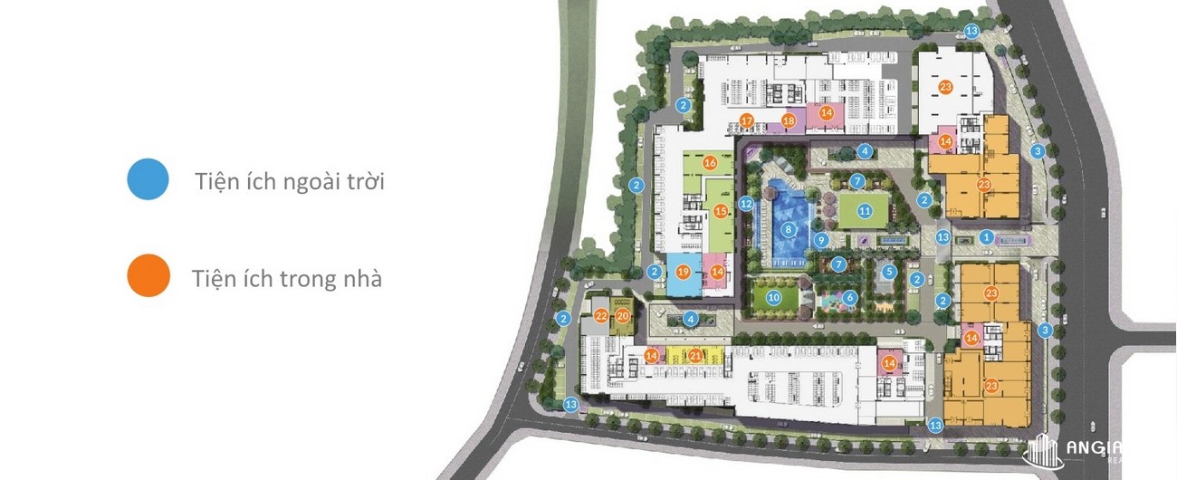 Tiện ích dự án căn hộ chung cư Akari City Quận Bình Tân Đường Võ Văn Kiệt