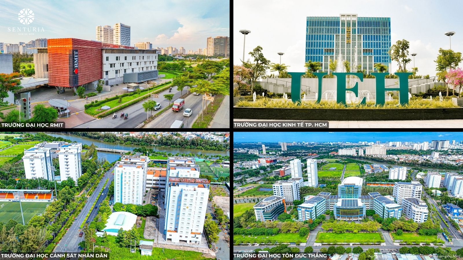 Tiện ích ngoại khu kề cận Senturia Nam Sài Gòn
