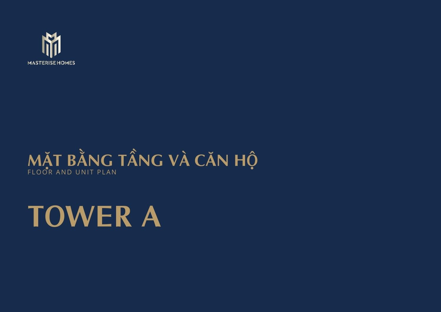 Mặt bằng tầng và căn hộ Tháp A Masteri Cosmo Central The Global City