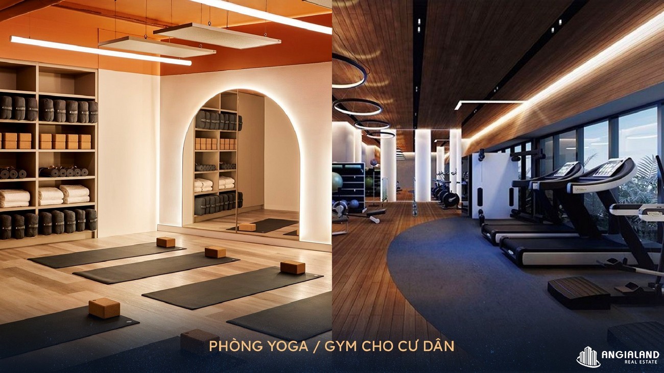 Phòng Yoga/Gym tại dự án shizen home quận 7