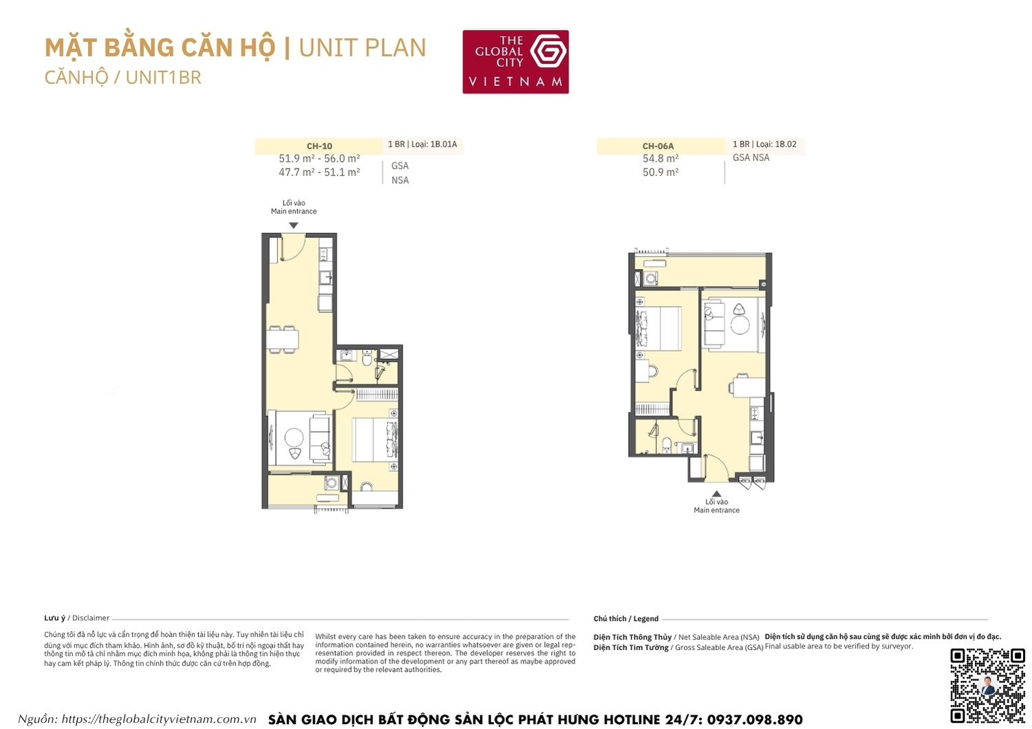 Mặt bằng căn hộ MPP B2 Masteri Park Place - The Global City Quận 2
