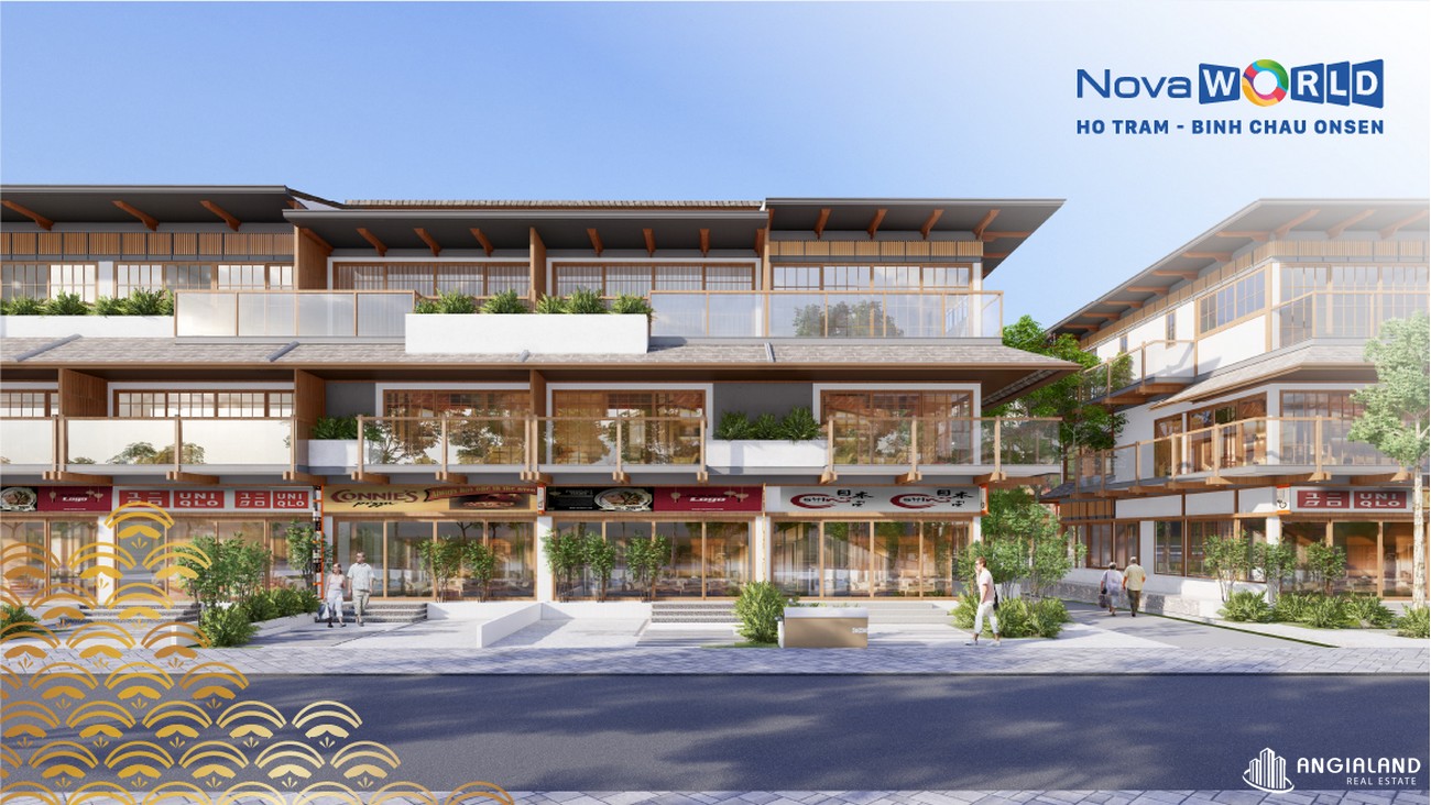 Nhà mẫu dự án nhà phố Seava Hồ Tràm Bình Châu chủ đầu tư Novaland