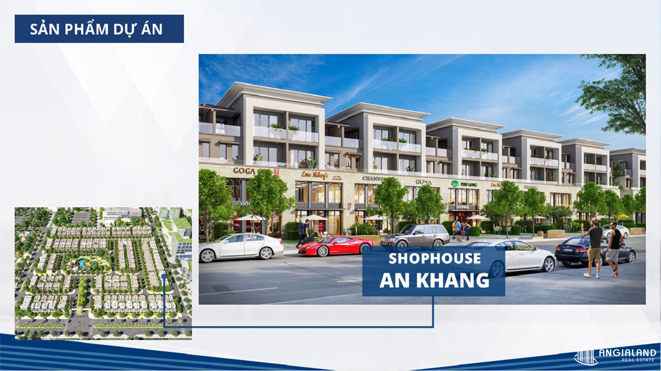 Shophouse dự án đất nền An Khang Residence