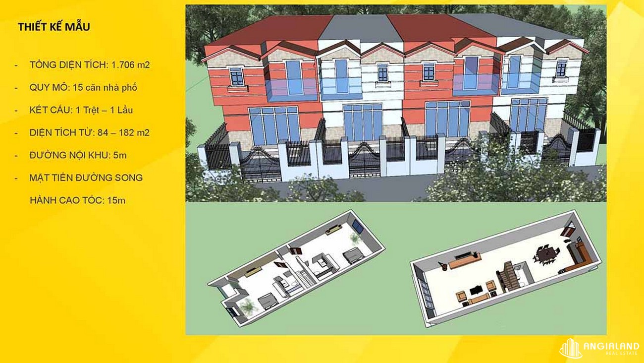 Thiết kế dư án Hola Residence Bến Lức