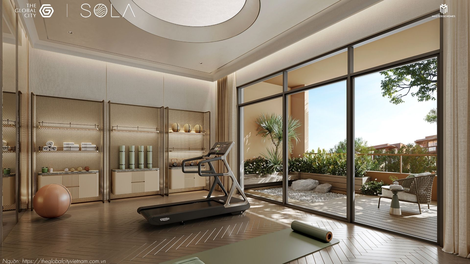 Nhà mẫu biệt thự Sola The Global City Quận 2