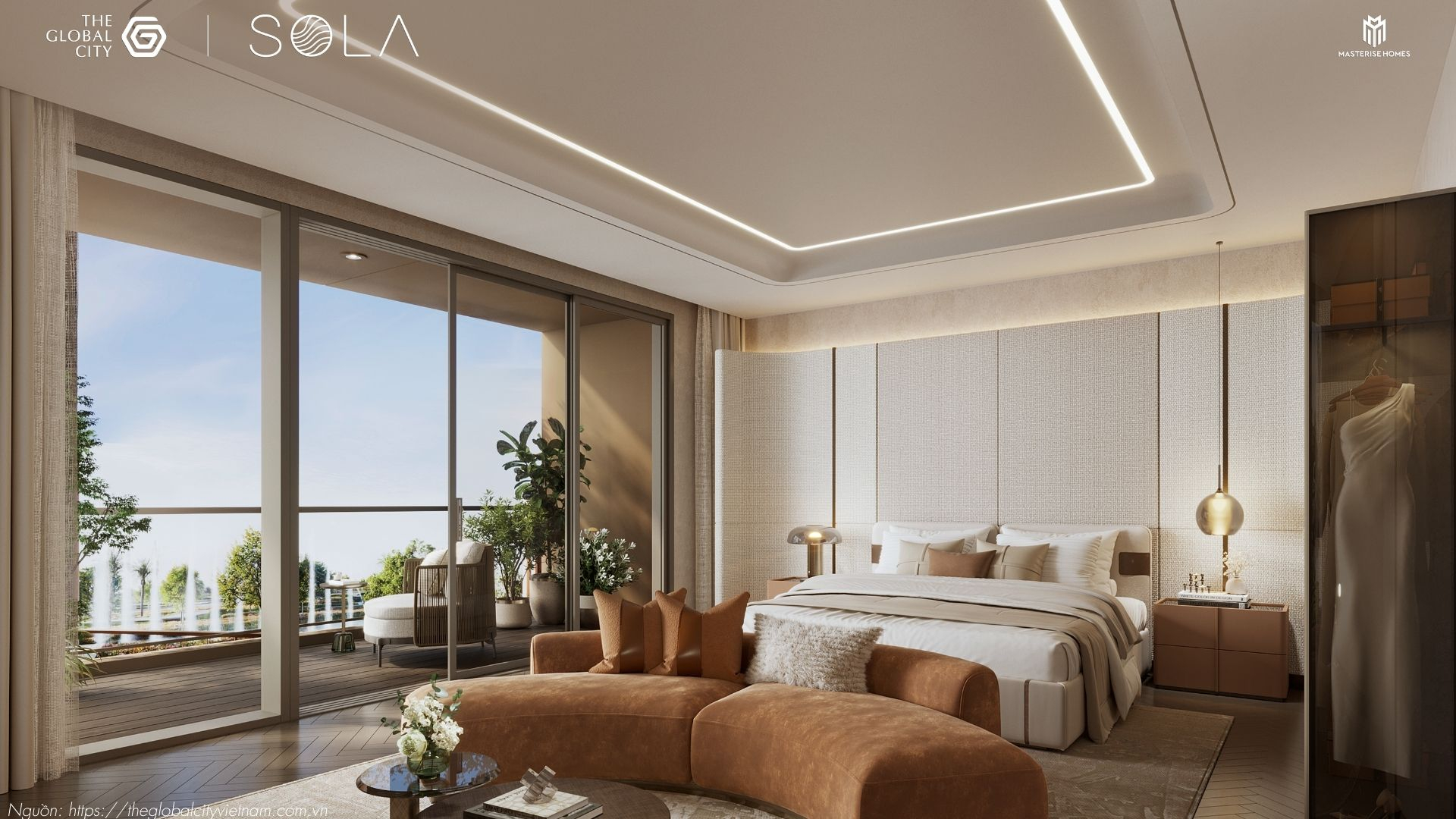 Nhà mẫu biệt thự Sola The Global City Quận 2