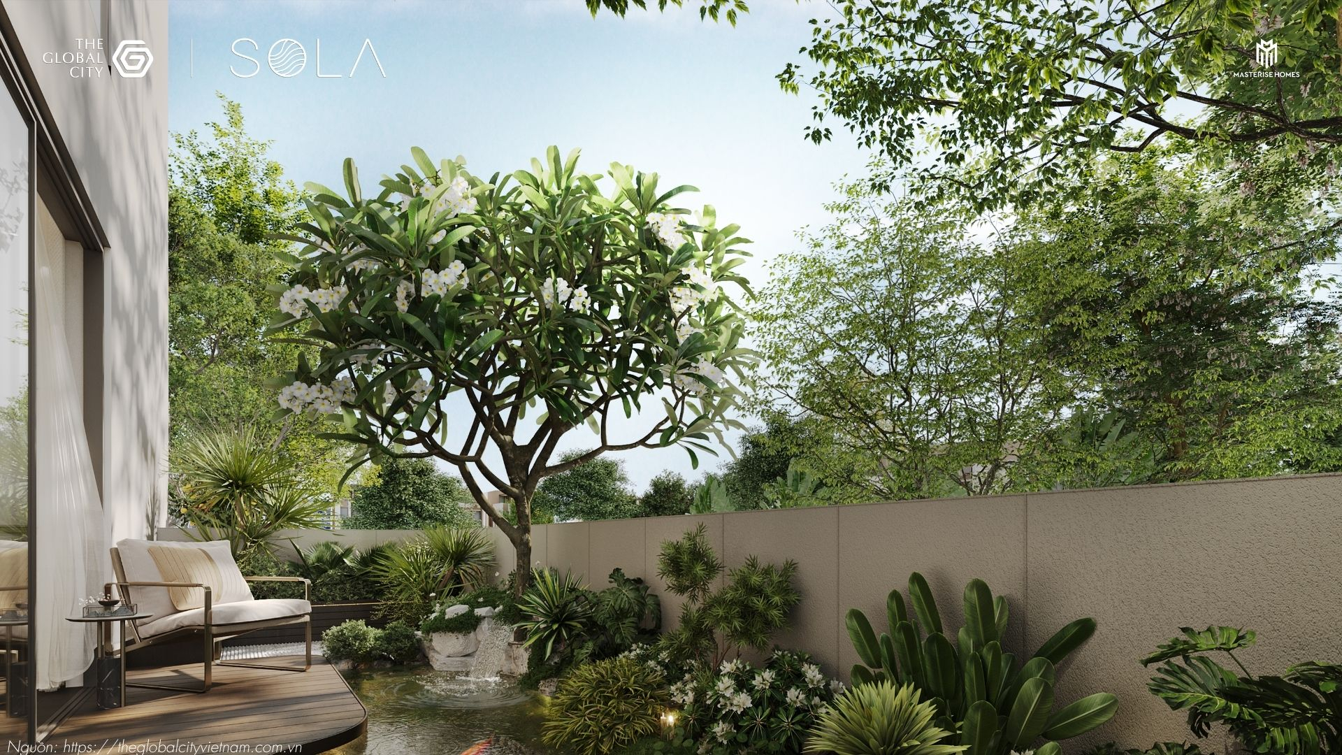 Nhà mẫu biệt thự Sola The Global City Quận 2