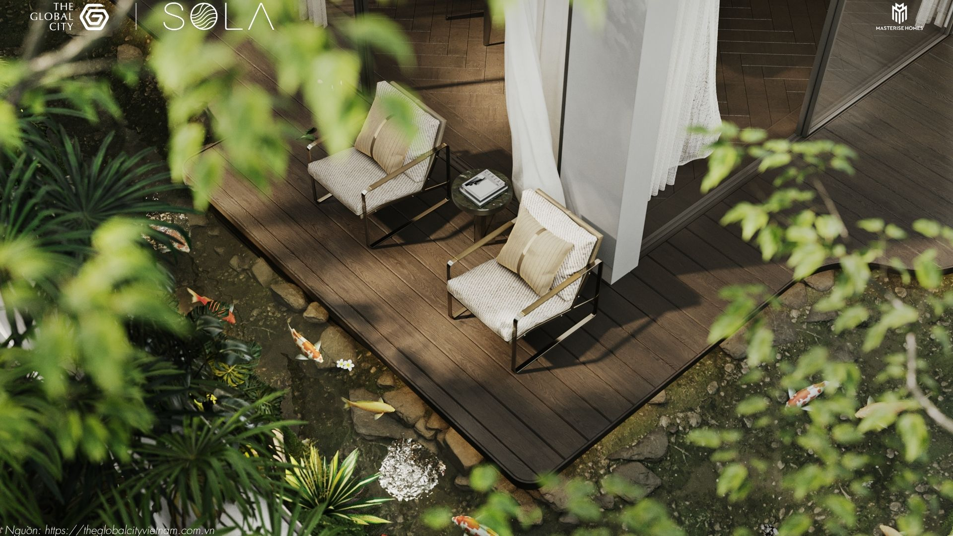 Nhà mẫu biệt thự Sola The Global City Quận 2