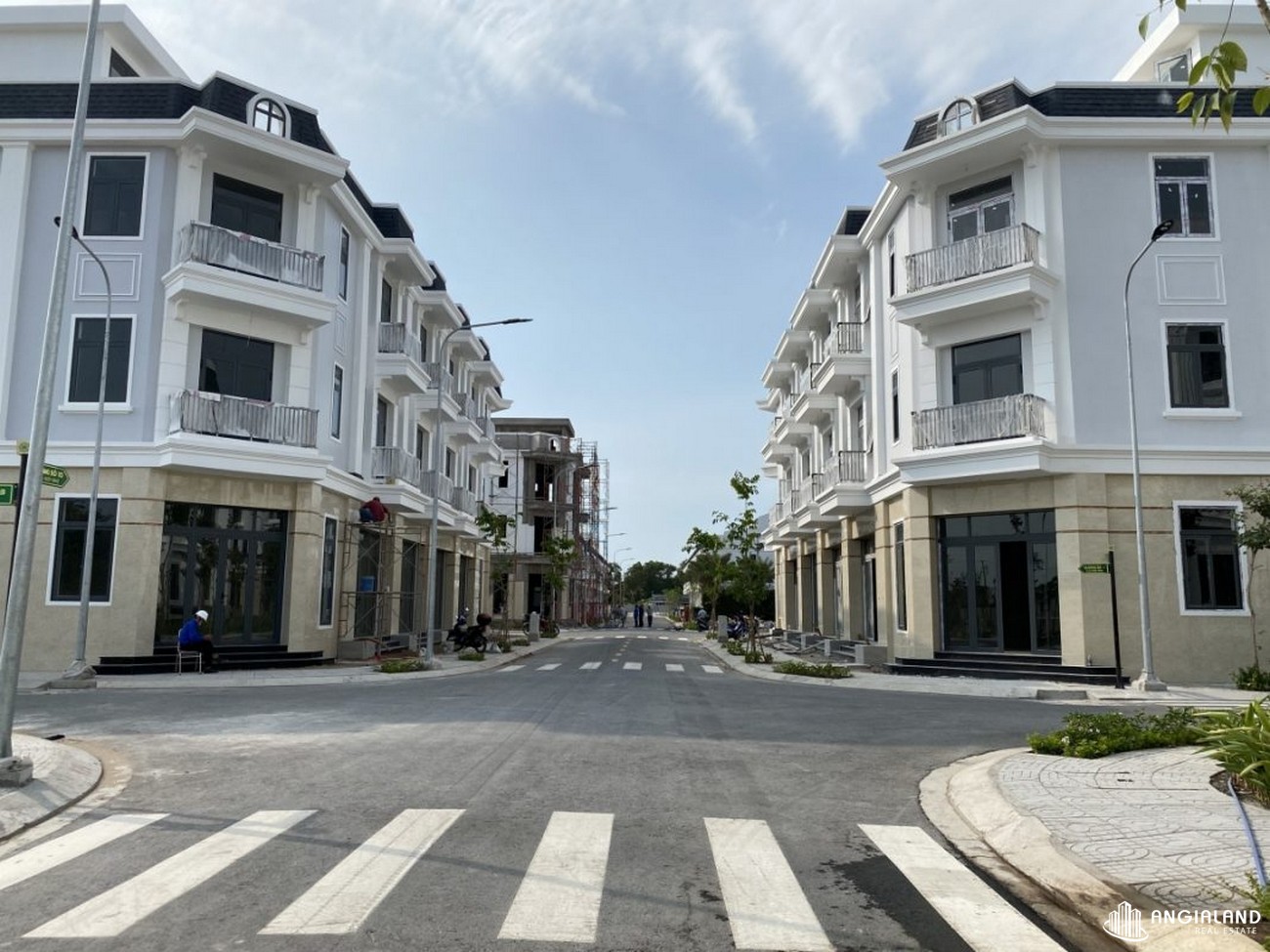 Tiến độ dự án Nhà phố  Thuận Đạo Residence Bến Lức chủ đầu tư Thắng Lợi Group