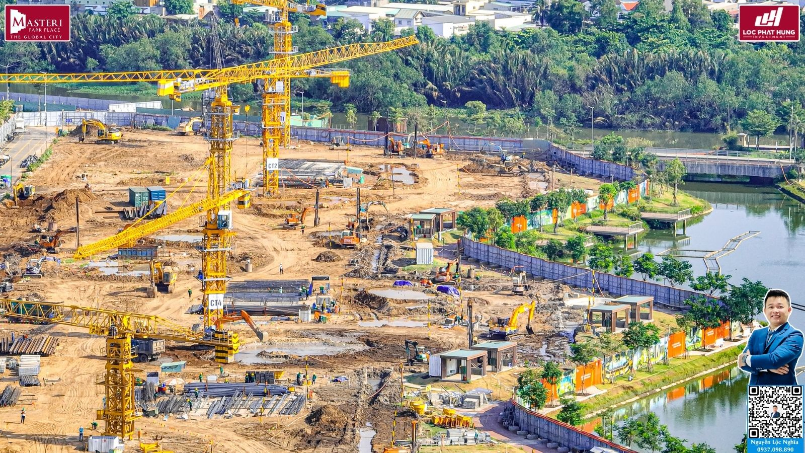 Tiến độ thực tế dự án The Global City ngày 25.03.2026