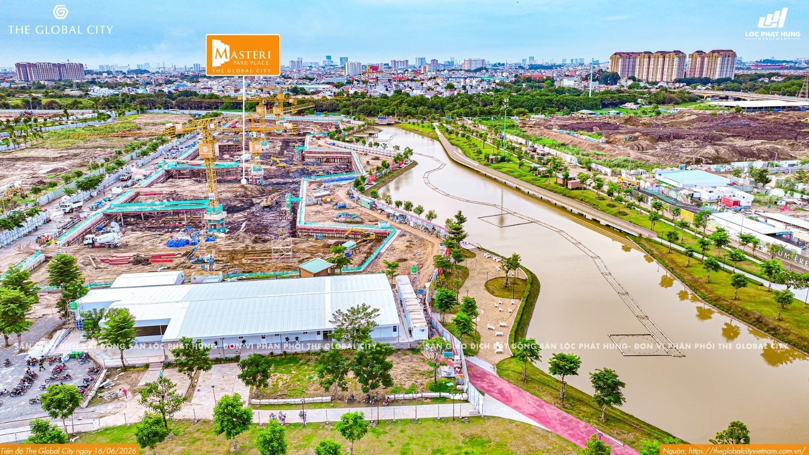 Tiến độ Masteri Park Place ngày 16.06.2026 phân khu CT5