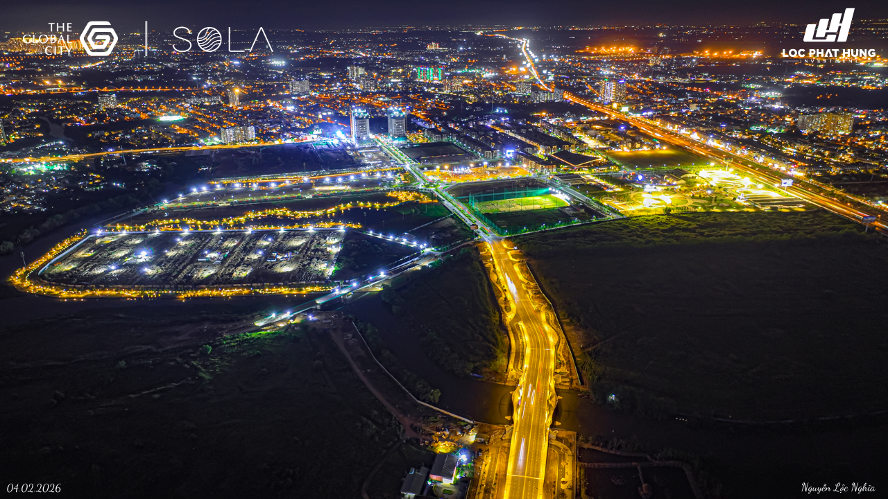 Tiến độ thi công biệt thự Sola The Global City Quận 2