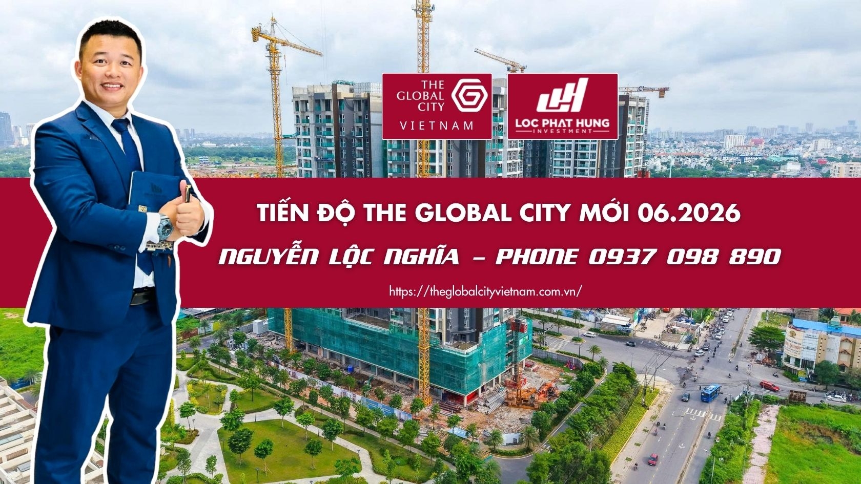 TIẾN ĐỘ THE GLOBAL CITY MỚI 06.2026 