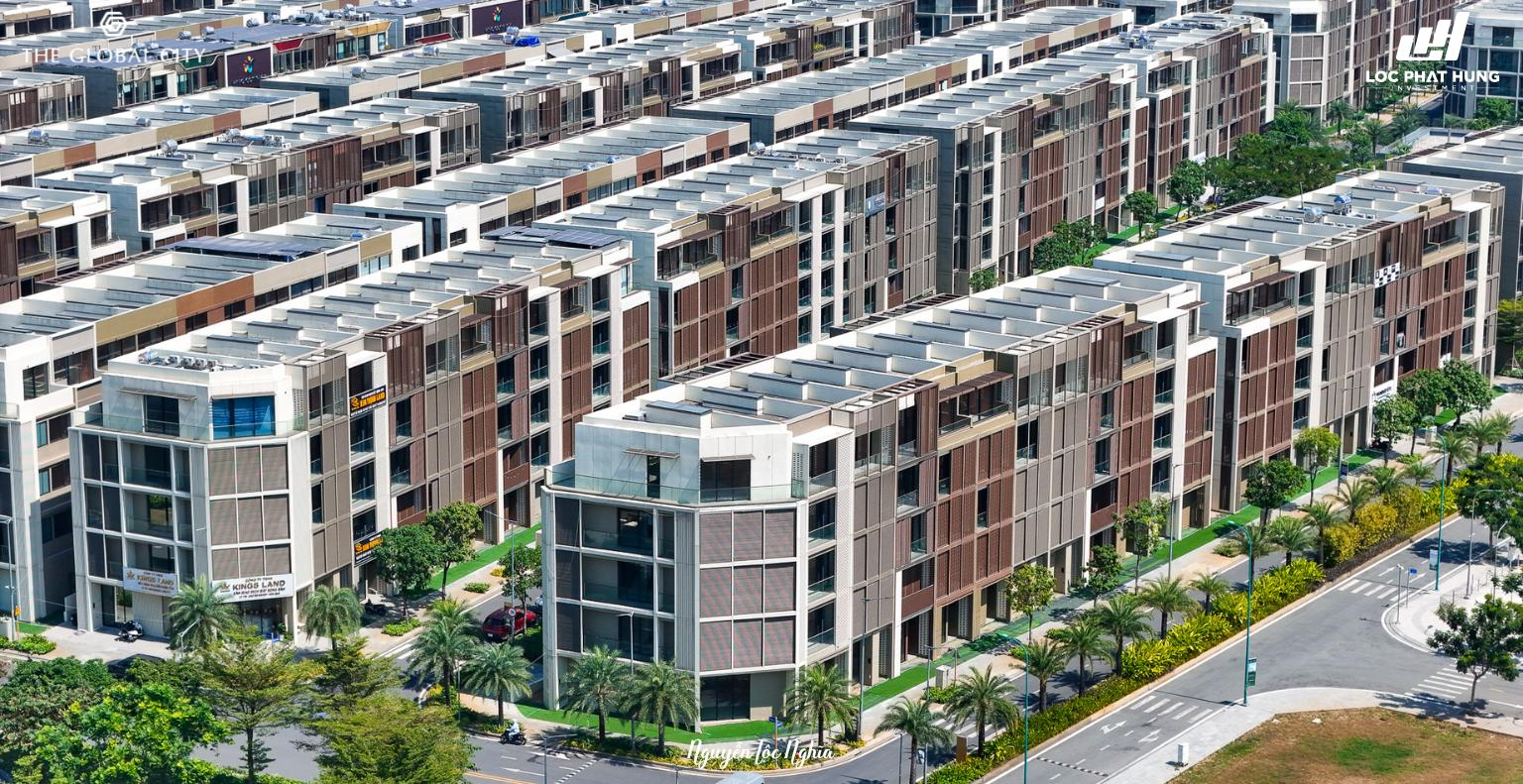 Hình ảnh thực tế công trường The Global City ngày 21/01/2026.