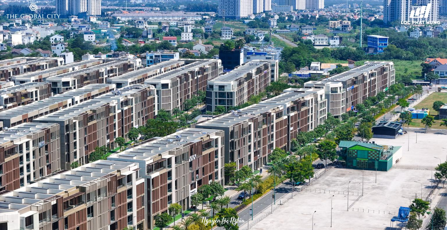 Hình ảnh thực tế công trường The Global City ngày 21/01/2026.