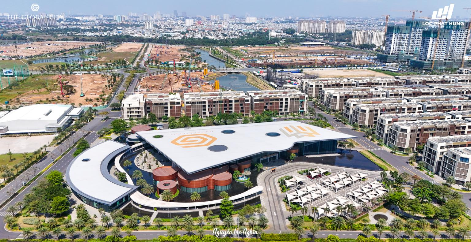 Hình ảnh thực tế công trường The Global City ngày 21/01/2026.
