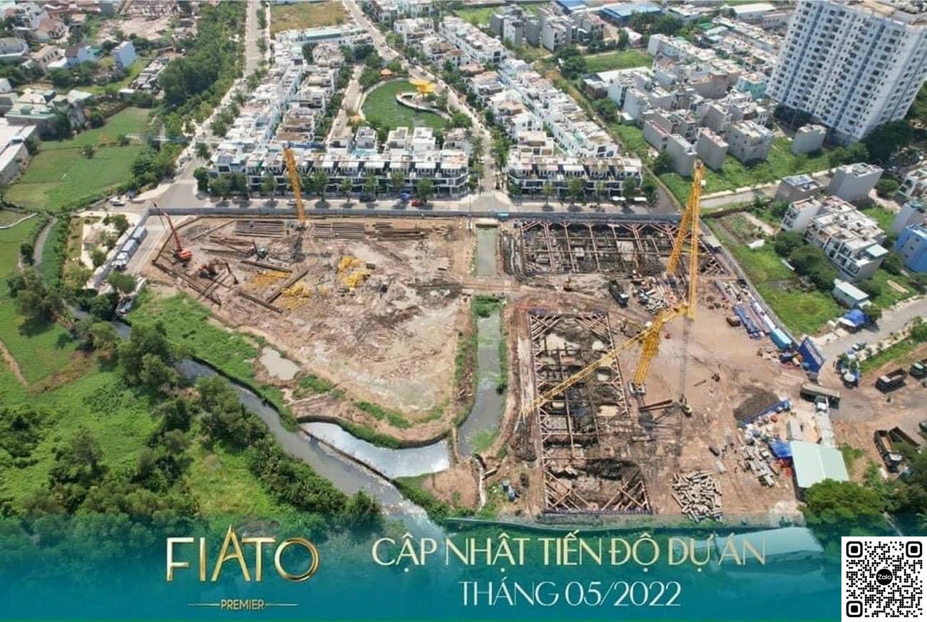 Tiến độ xây dựng dự án Fiato Premier Thủ Đức Tháng 5/2022