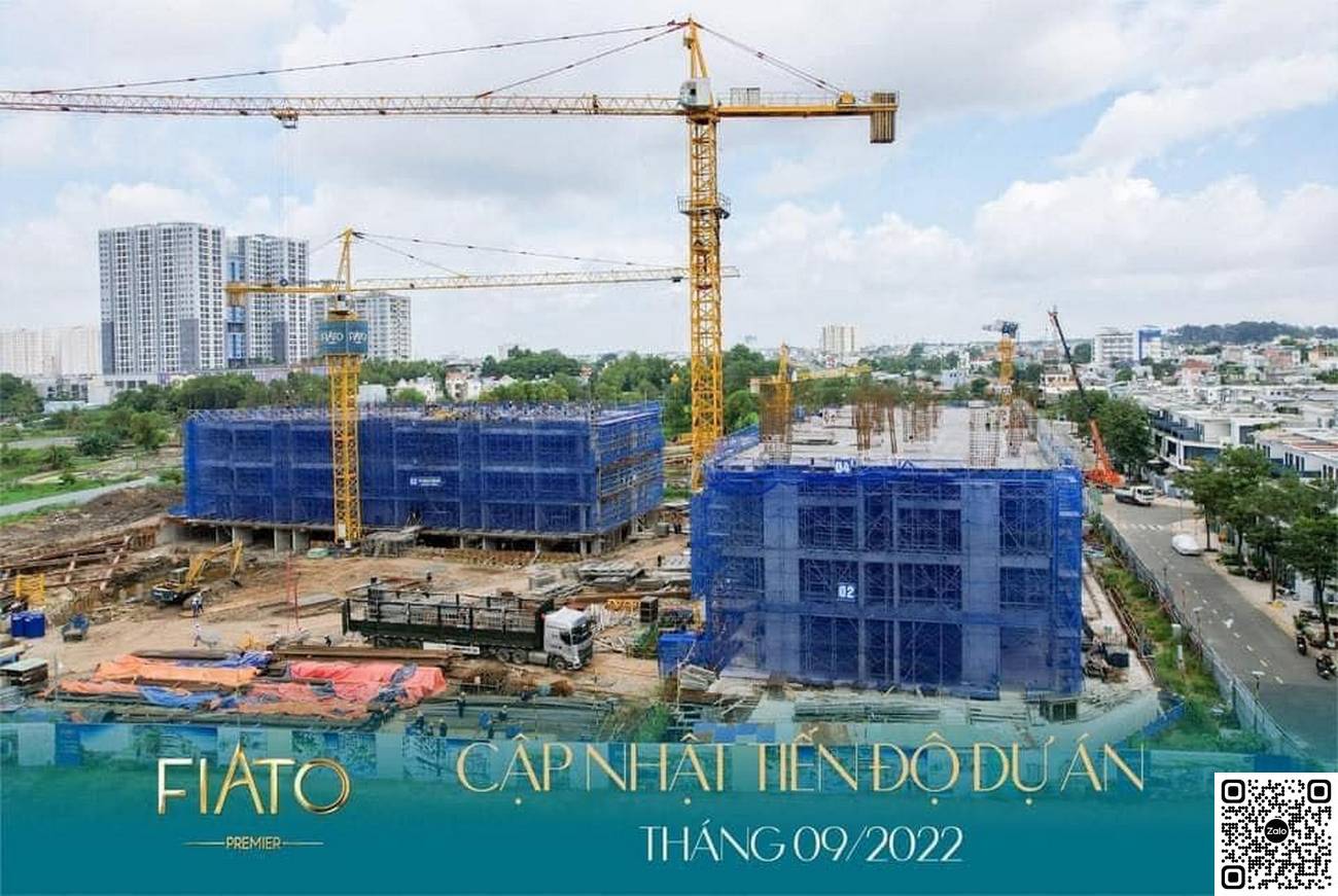 Tiến độ xây dựng dự án Fiato Premier Thủ Đức Tháng 09/2022