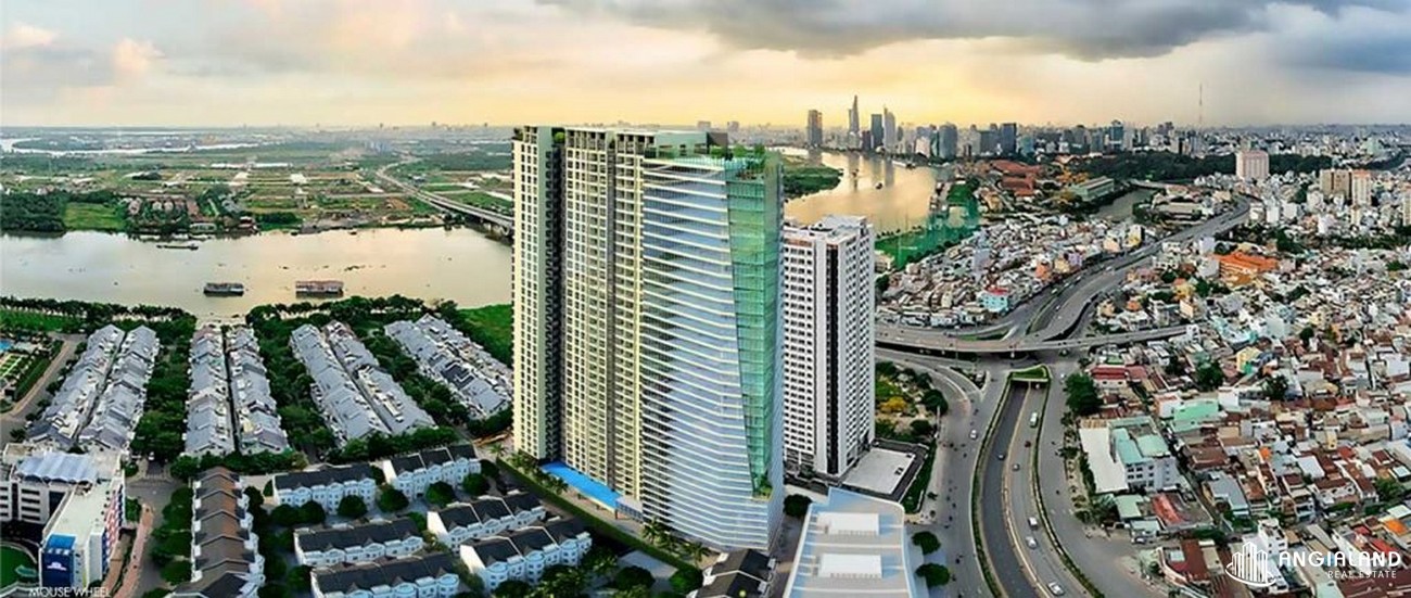 Phối cảnh tổng thể dự án căn hộ chung cư Opal Tower Bình Thạnh Đường Nguyễn Hữu Cảnh