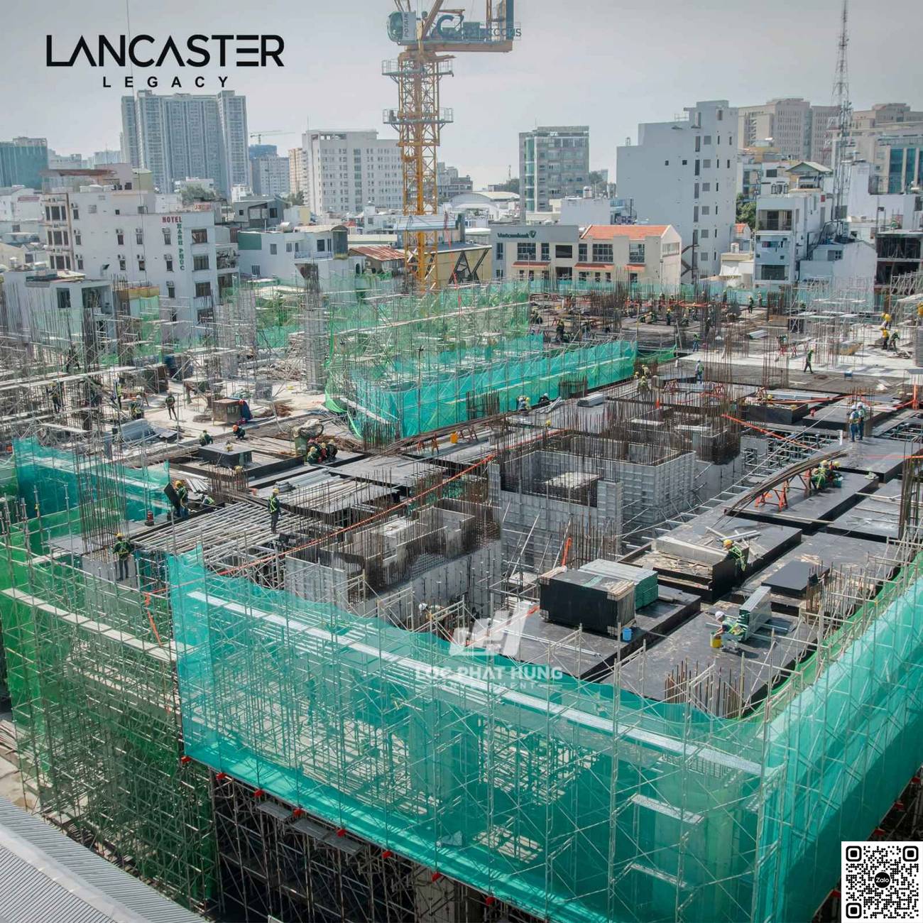 Tổng quan tiến độ dự án Lancaster Legacy Quận 1 tháng 11/2022