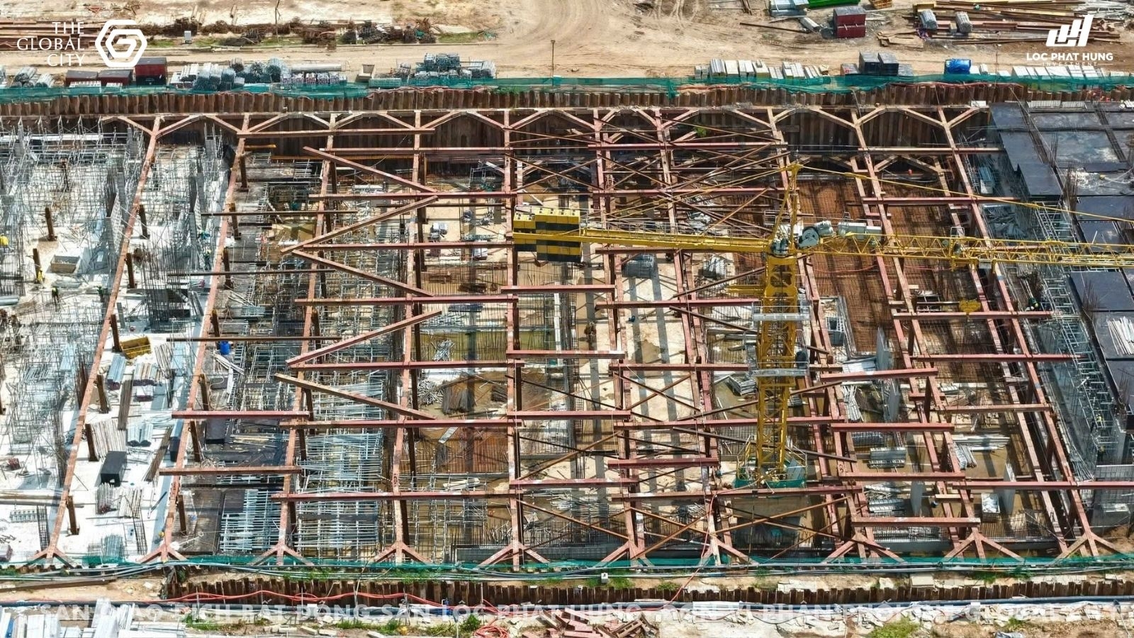 Toàn cảnh tiến độ thi công thực tế đại đô thị The Global City ngày 12/05/2026