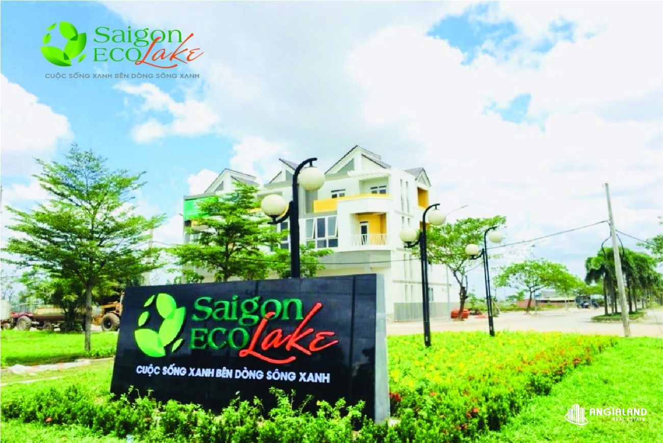 Cổng chào dự án SaiGon Eco Lake