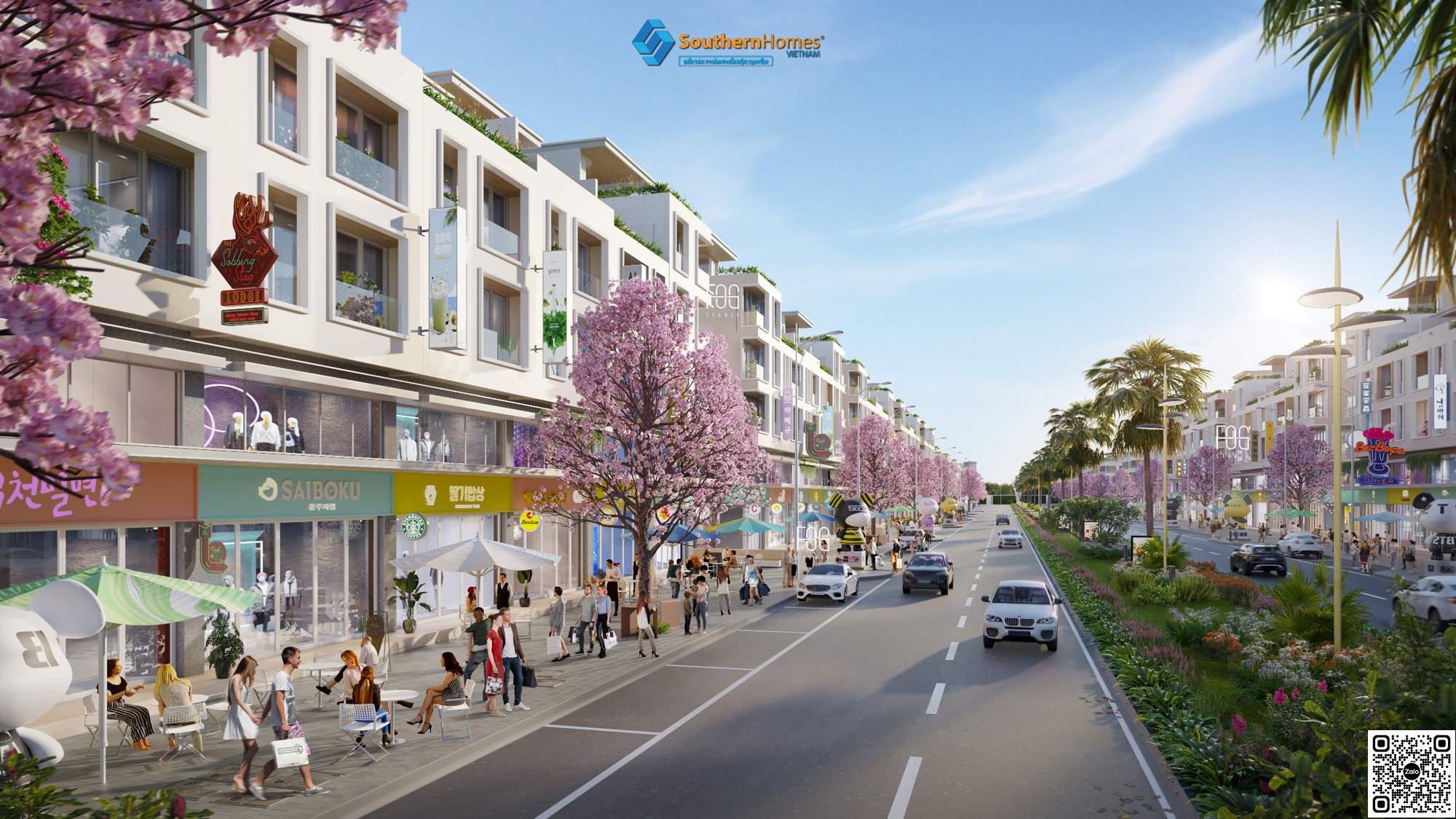Tiện ích dự án nhà phố thương mại The Koradise Meyhomes Phú Quốc Trần Hưng Đạo chủ đầu tư Tân Á Đại Thành